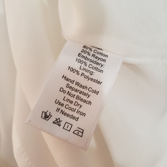 Lark & Ro white eyelet top - Picture 6 of 7